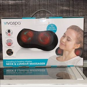 ❤️NEW!!❤️Neck & Lumbar Massager kneading & shiatsu